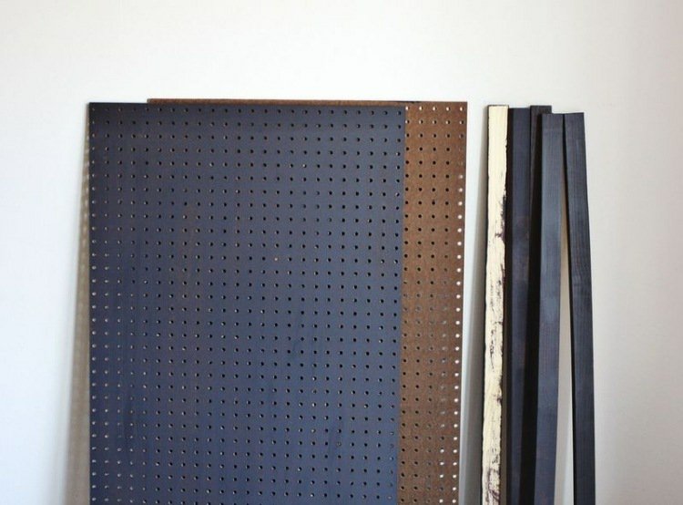 rangement-mural-cuisine-matériaux-multicolores