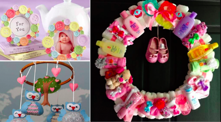 13 jolis cadeaux de naissance faits main
