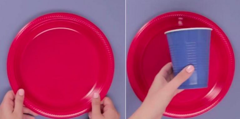 Une idée géniale pour recycler vos verres et assiettes en plastique