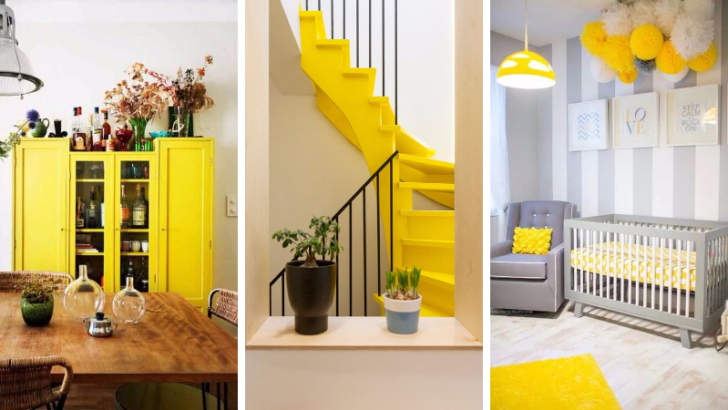 20 inspirations pour illuminer votre intérieur avec du jaune