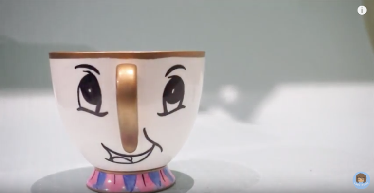 Tuto Disney : réalisez Zip, la tasse trop mignonne de la Belle et la