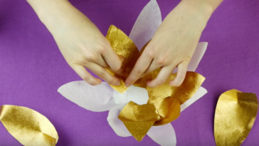 fleur en papier
