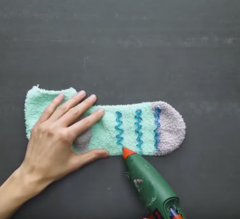 bricolage chaussette