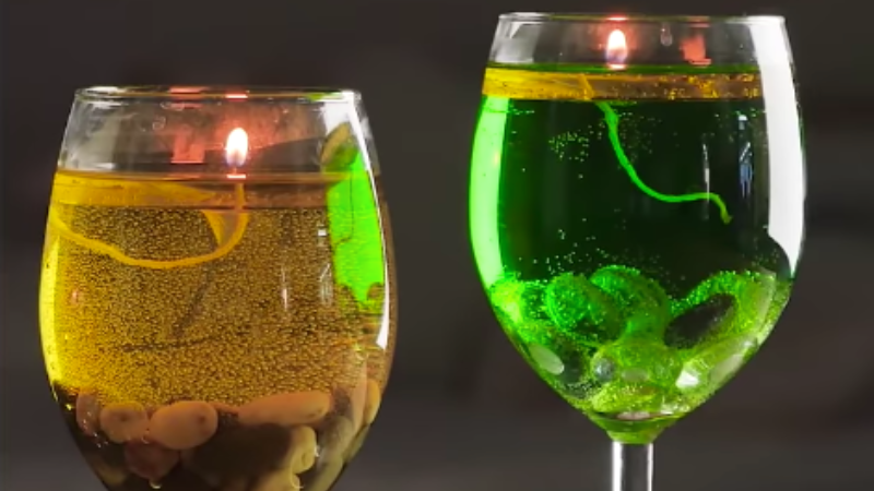 bougie verre