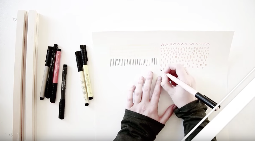 oeuvre d'art aimantée