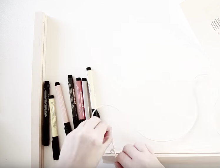 oeuvre d'art aimantée