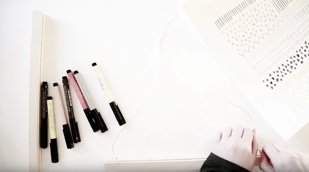 oeuvre d'art aimantée