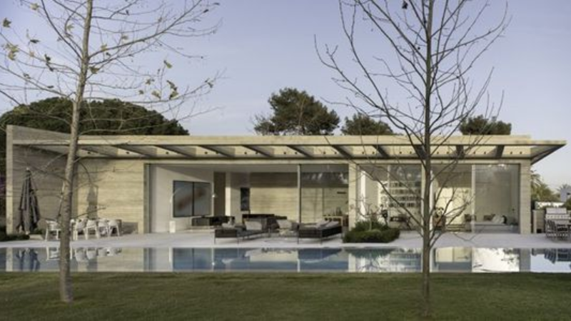 maison en béton