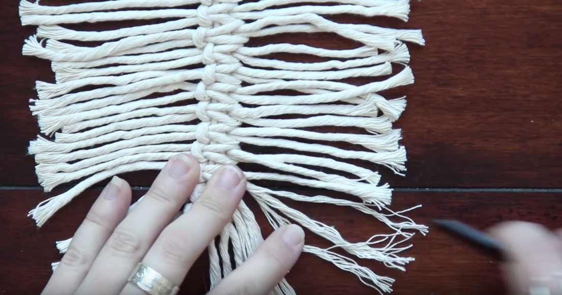plume macramé