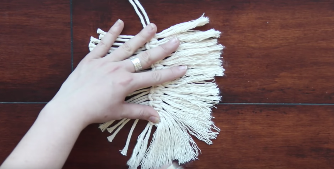 plume macramé