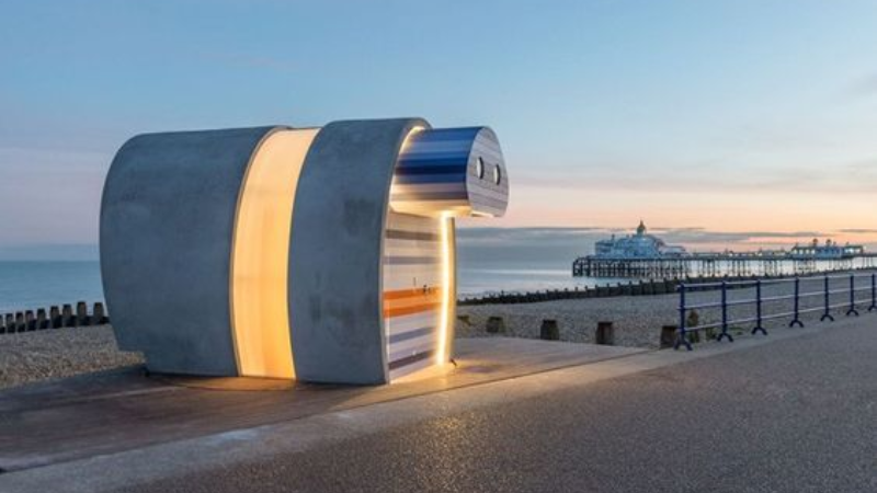 cabane de plage