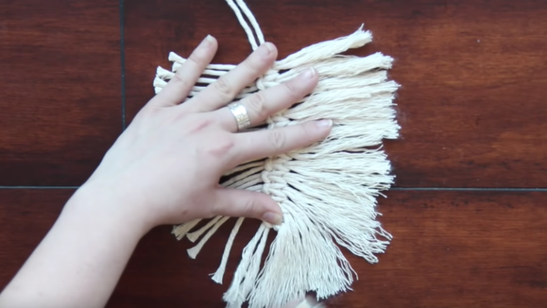 plume macramé