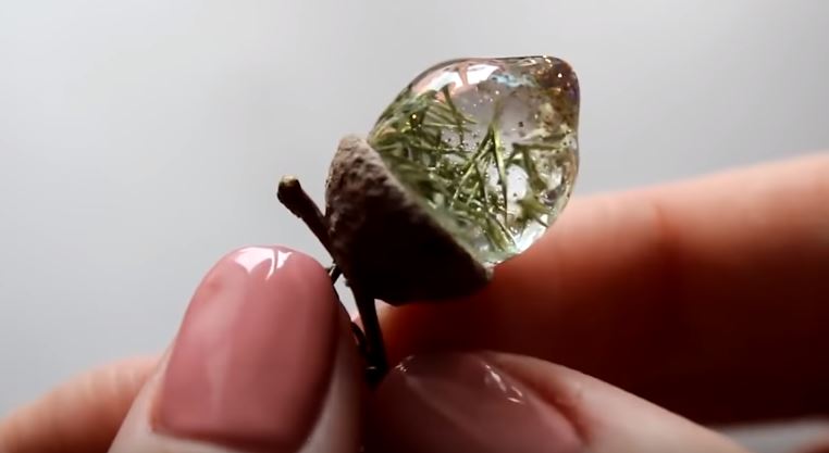 pendentif résine