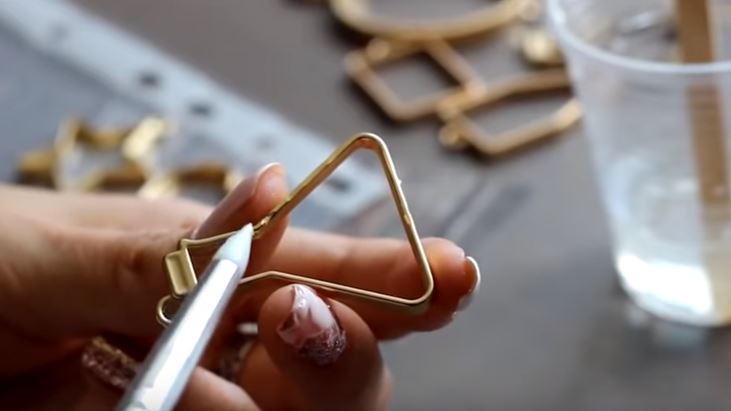 pendentif résine