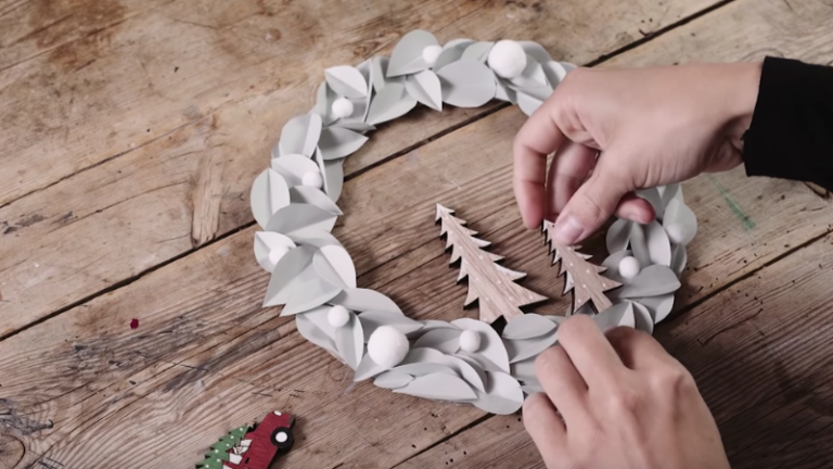 couronne de Noel