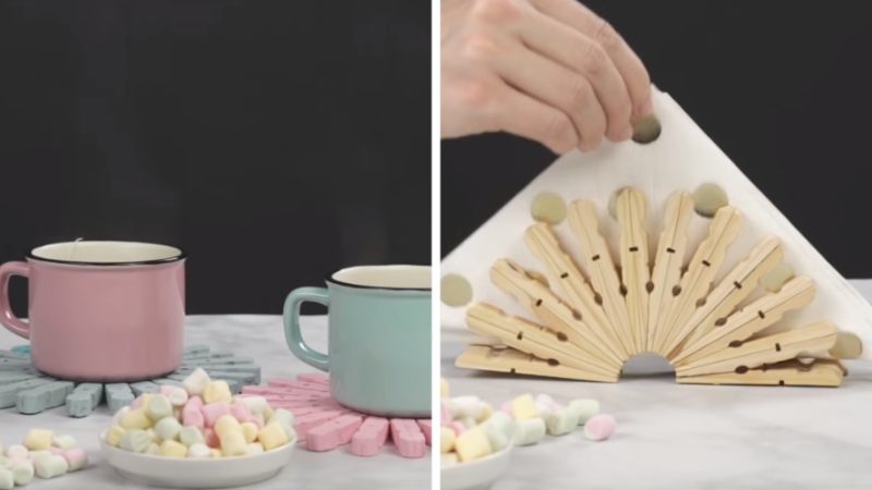 Noël épingles à linge