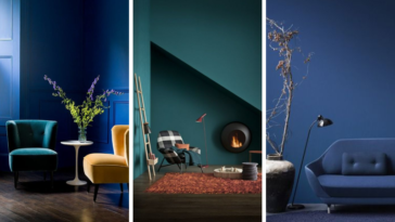 bleu salon
