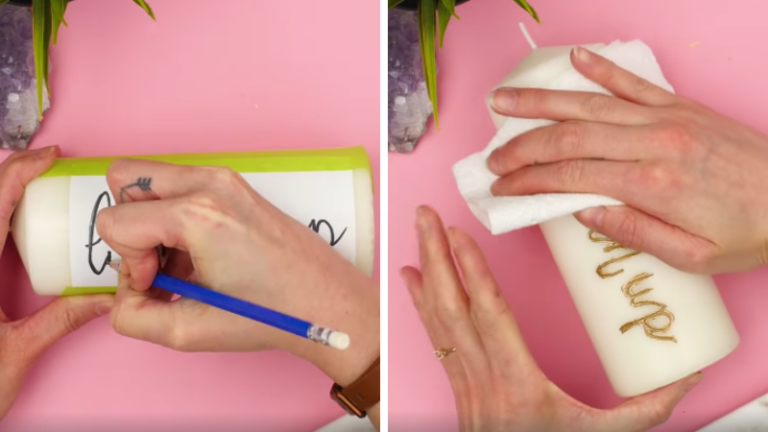 bougies personnaliser