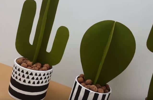 cactus papier