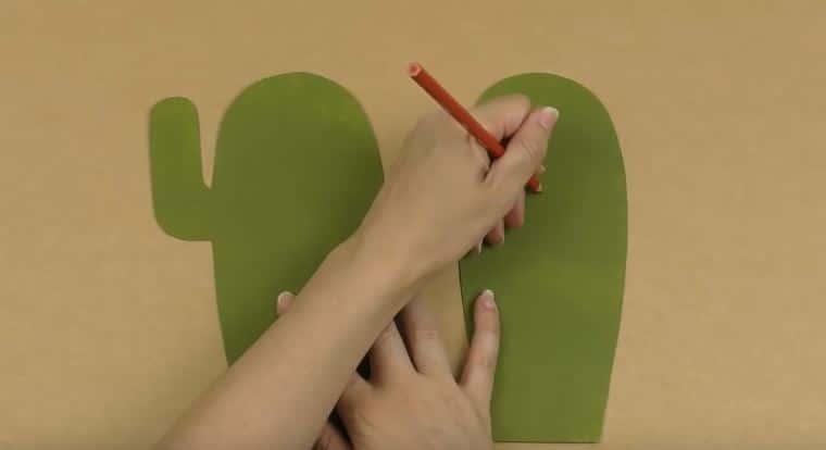 cactus papier