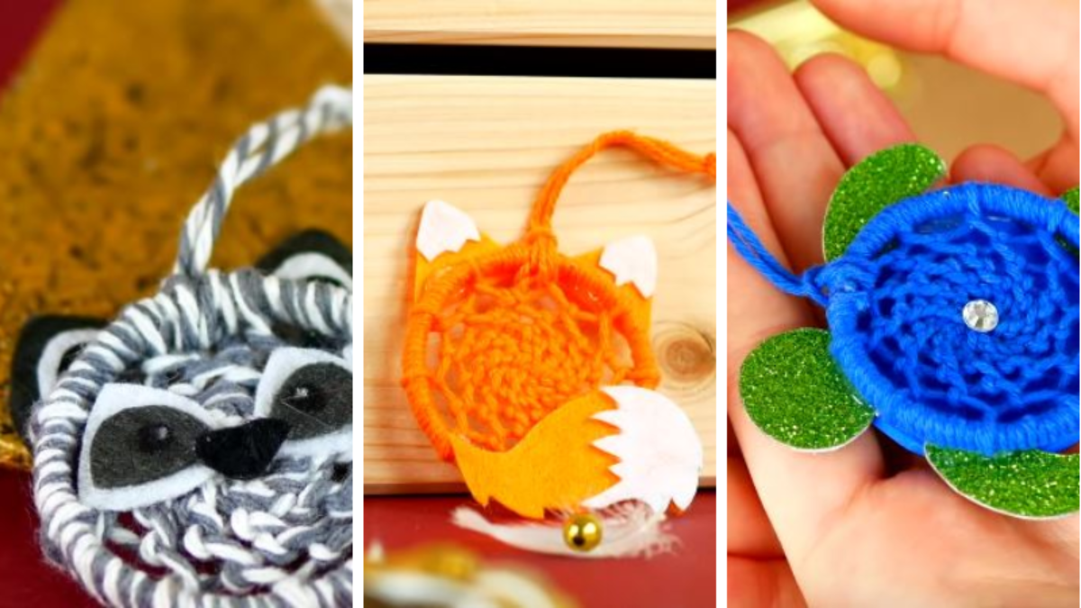 Tuto Creez Des Attrapes Reves En Forme D Animaux