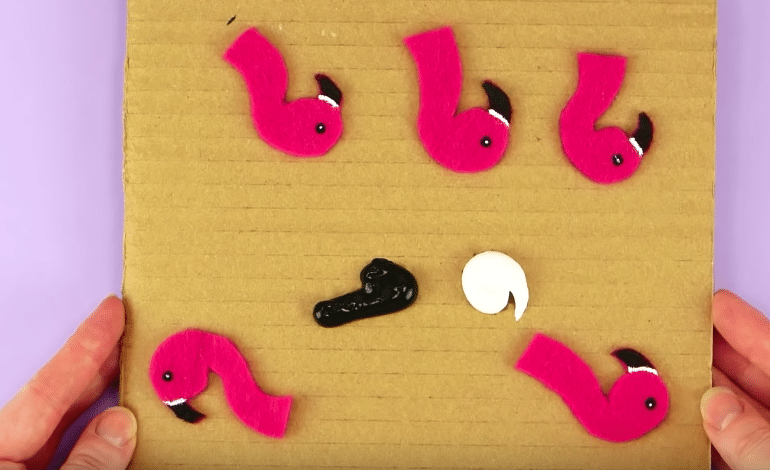 guirlande flamant rose