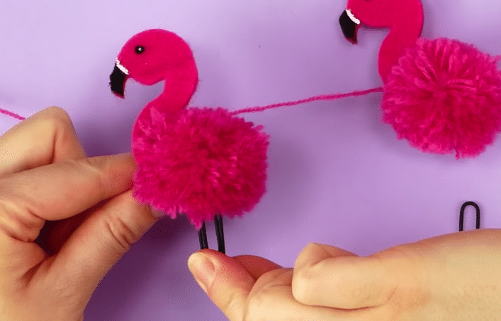 guirlande flamant rose