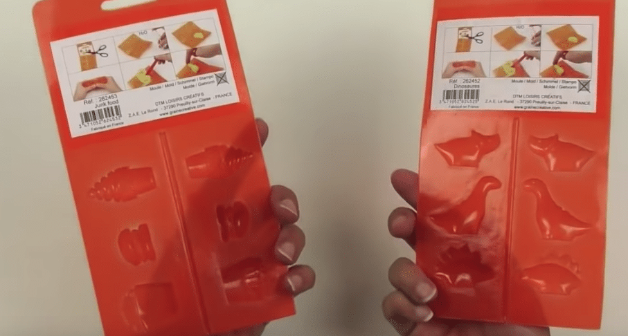 gomme colorée