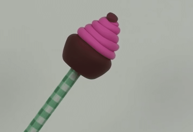 gomme colorée