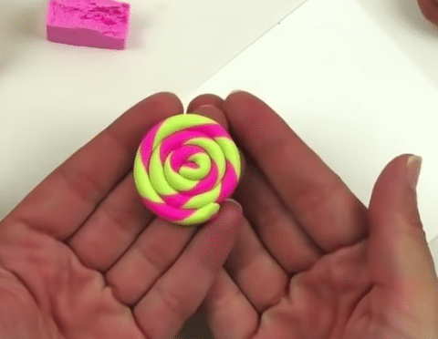 gomme colorée