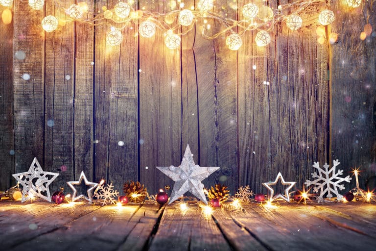 décorations de noël travail hiver fêtes lumières guirlandes