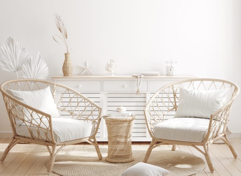 fauteuils en rotin