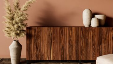 commode dans un salon