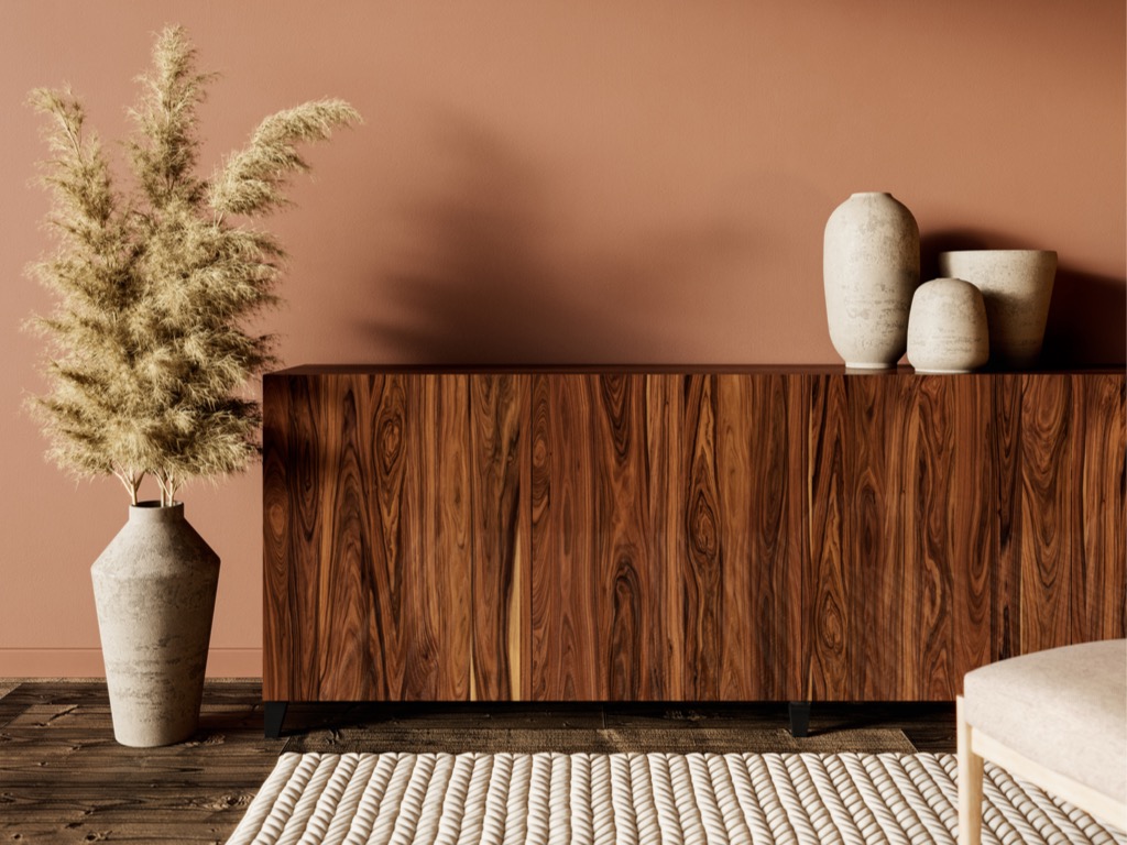 commode dans un salon