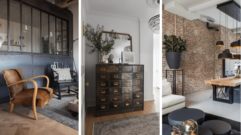 intérieurs de style industriel