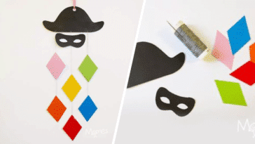 mobile arlequin diy