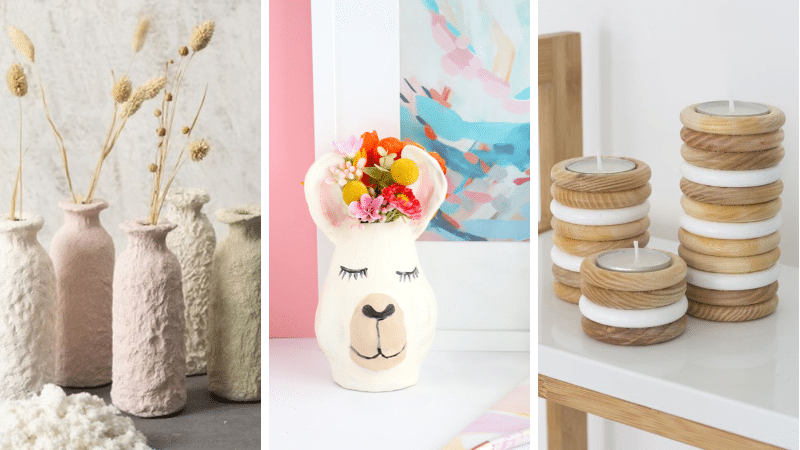les vases diy