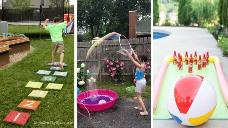 activités à faire avec des enfants en extérieur
