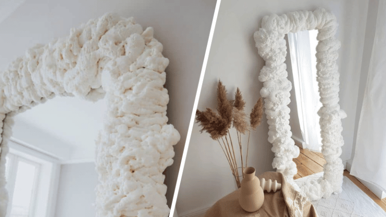 tutoriel pour fabriquer un miroir effet nuage