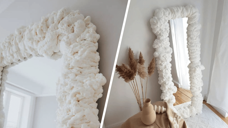 tutoriel pour fabriquer un miroir effet nuage