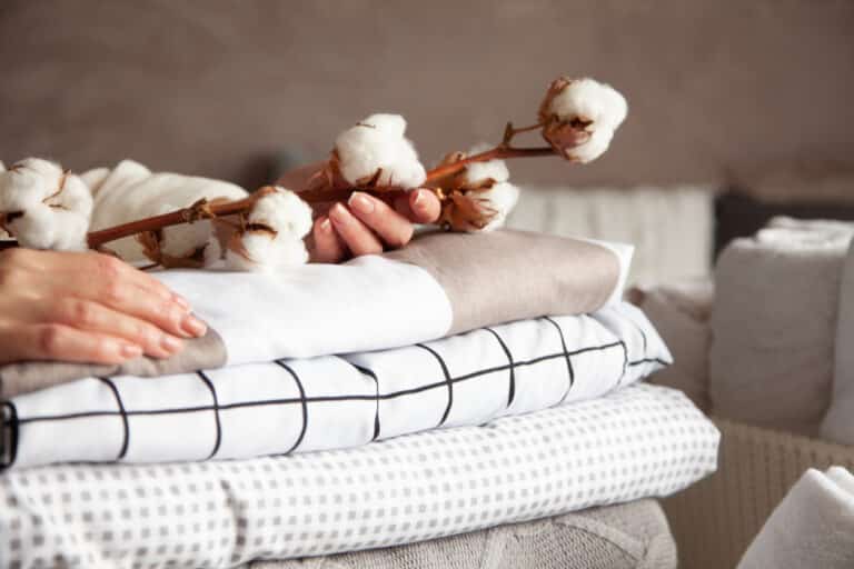Draps linge de lit