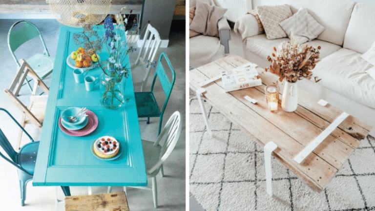 tables salon cuisine DIY récup