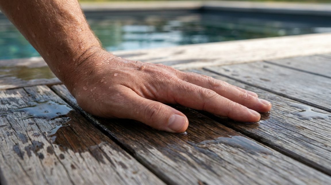 Nus Ne Robi Je marchais pieds nus autour de sa piscine : voici la raison pour ...