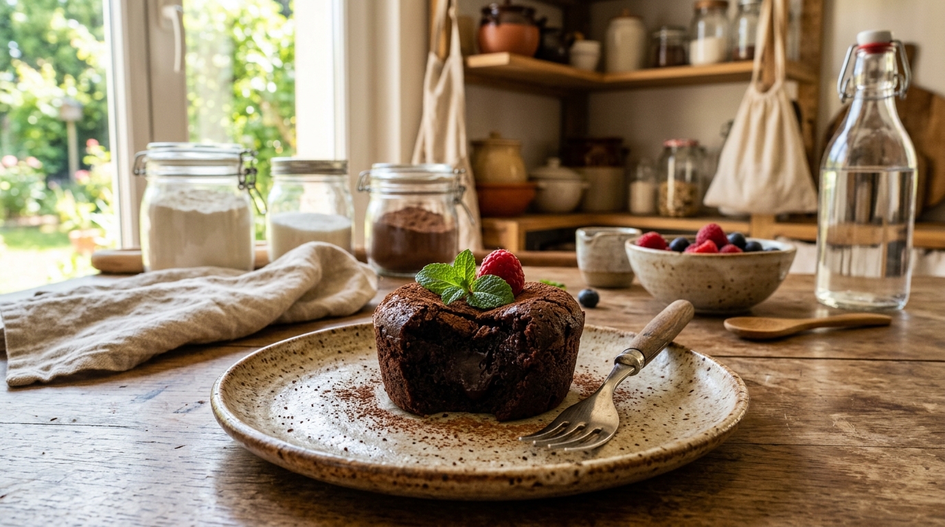 Je croyais que sans beurre mes gâteaux seraient secs en deux jours : un fruit bien mûr m’a prouvé tout le contraire cet été