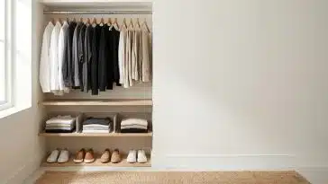 Astuce rangement dressing : la méthode capsule pour ranger 200 vêtements dans 2m² sans stress