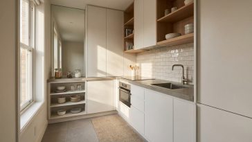 Cuisine compacte studio design : les 5 finitions qui font oublier les 4 m² réels