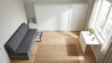 Mobilier modulable studio : la combinaison de 3 pièces qui remplace 8 meubles classiques