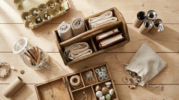 Rangement fait maison idée : 6 objets du quotidien détournés en rangements pratiques