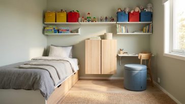 Ranger jouets petit espace : 3 meubles multifonctions pour une chambre de 9m²
