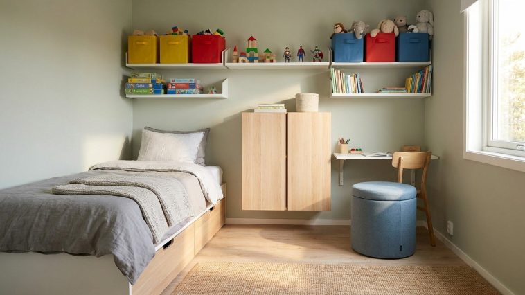 Ranger jouets petit espace : 3 meubles multifonctions pour une chambre de 9m²